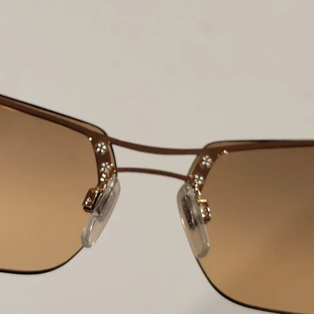 DKNY 7252S 717 Sunglasses 62x14x120 Half rim metal frame